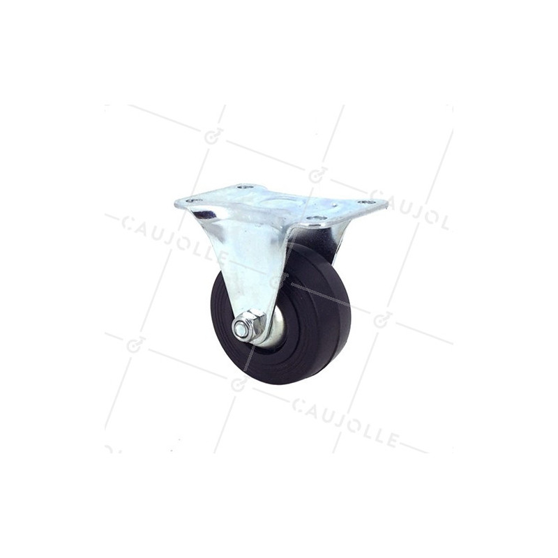 RUEDA FIJA DE MANUTENCIÓN CLÁSICA CON UN DIÁMETRO DE 50 MM CARGA 35 KG - S7C 50