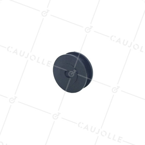 POLEA DE PLÁSTICO CON 30 MM DE DIÁMETRO, CARGA DE 40 KG, EJE DE 6 MM PARA CABLE DE 6 MM • Caujolle