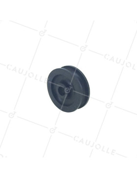 POLEA DE PLÁSTICO CON 40 MM DE DIÁMETRO, CARGA DE 60 KG, EJE DE 8 MM PARA CABLE DE 8 MM • Caujolle