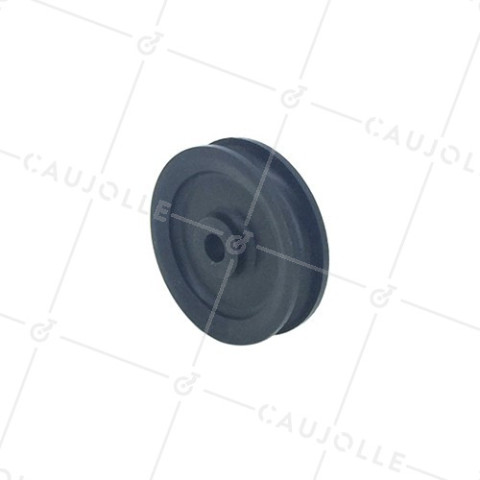 POLEA DE PLÁSTICO, DIÁMETRO DE 60 MM, CARGA DE 60 KG PARA CABLE DE 9 MM • Caujolle