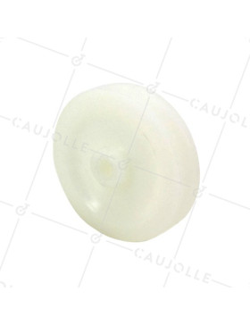 POLEA DE NAILON CON DIÁMETRO DE 100 MM, EJE DE 12 MM PARA CABLE DE 12 MM CARGA 100 KG • Caujolle