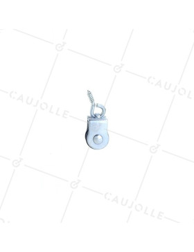 POULIE À PITON SIMPLE DIAMÈTRE 20