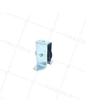 POLEA DE PATAS Y DIÁMETRO DE 40 MM, CARGA DE 60 KG, PARA CABLE DE 8 MM • Caujolle
