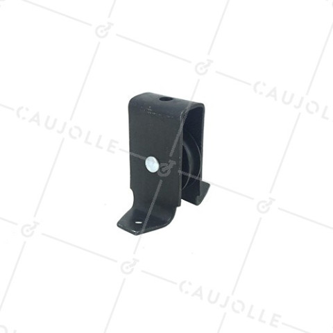 POLEA CON GANCHO Y DIÁMETRO DE 40 MM, CARGA DE 60 KG, PARA CABLE DE 8 MM • Caujolle