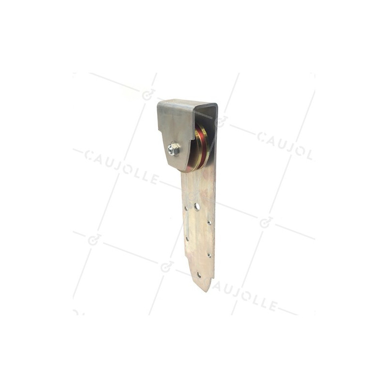 MONTURE DE PORTAIL SUSPENDU GORGE CARRÉE DIAMÈTRE 80