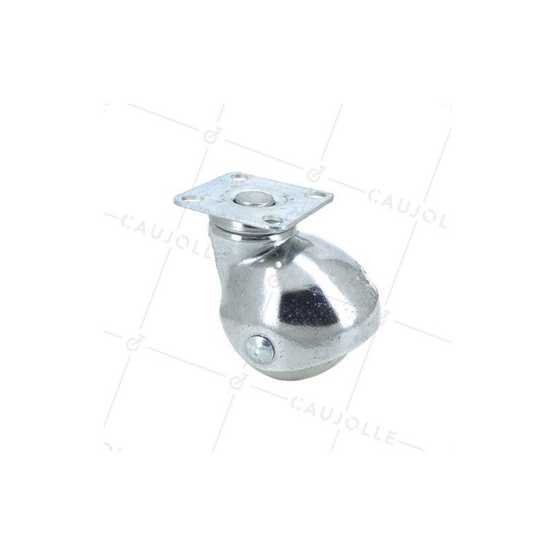 Rotante DE MOBILIARIO BOLA DE CAUCHO NO TACHANTE DIÁMETRO 50 MM CARGA 35 KG - S16P50