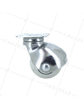 Rotante DE MOBILIARIO BOLA DE CAUCHO NO TACHANTE DIÁMETRO 50 MM CARGA 35 KG - S16P50
