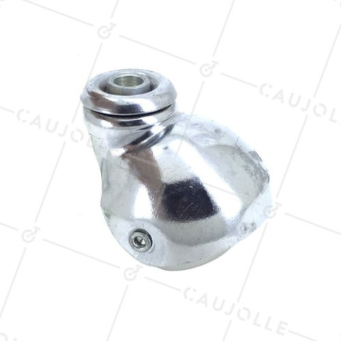 RUEDA PARA MUEBLES DE CAUCHO QUE NO MANCHA CON UN DIÁMETRO DE 50 MM CARGA 35 KG Y FIJACIÓN DE 10 MM - S16O50 • Caujolle