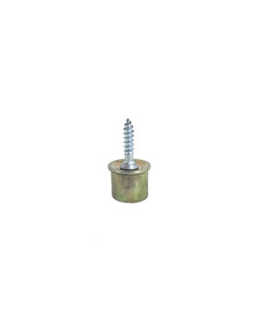 RUEDA DE BOLA ATORNILLADA PARA MUEBLES, DIÁMETRO DE 12 MM, CARGA 10 KG Y VARILLA ROSACADA DE 4 MM - S89 12