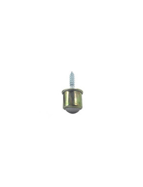 RUEDA DE BOLA ATORNILLADA PARA MUEBLES, DIÁMETRO DE 12 MM, CARGA 10 KG Y VARILLA ROSACADA DE 4 MM - S89 12