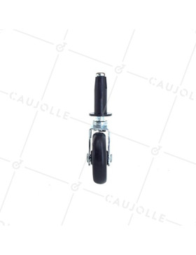 RUEDA PARA MUEBLES GIRATORIA CON VARILLA, DIÁMETRO DE 37 MM, CAPACIDAD DE CARGA DE 6 KG - S30 37