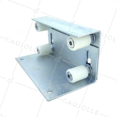 GUÍA PARA PUERTA CORREDIZA DE 28 MM A 52 MM DE ESPESOR • Caujolle