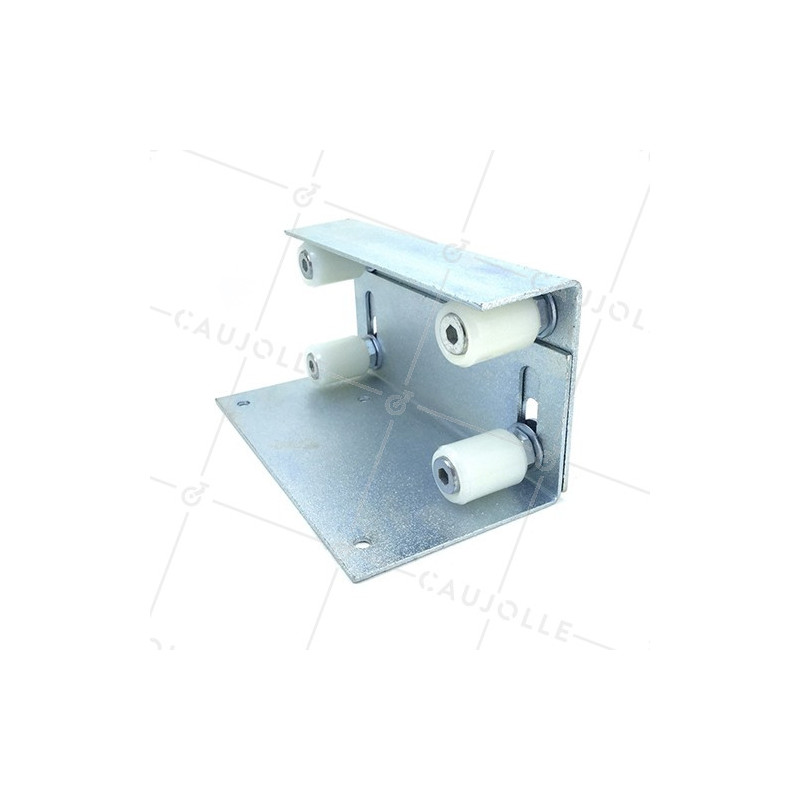GUÍA PARA PUERTA CORREDIZA DE 28 MM A 52 MM DE ESPESOR