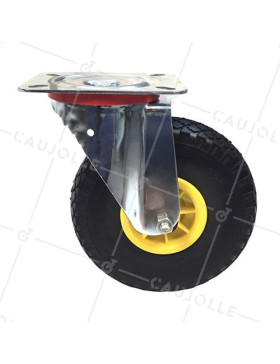 ROULETTE INCREVABLE PIVOTANTE DIAMÈTRE 260