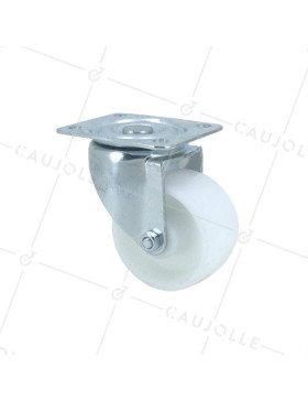 RUEDA DE MANUTENCIÓN DE POLIPROPILENO CON UN DIÁMETRO DE 65 MM CARGA 100 KG - S2P65 • Caujolle
