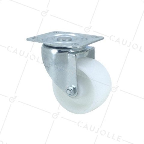 RUEDA DE MANUTENCIÓN DE POLIPROPILENO CON UN DIÁMETRO DE 65 MM CARGA 100 KG - S2P65 • Caujolle