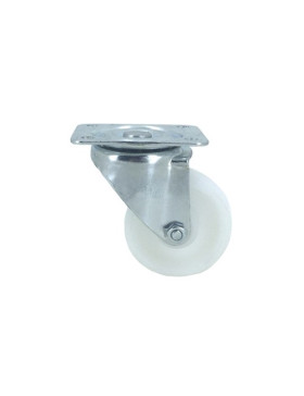 Roulette manutention en polypropylène diamètre 65mm