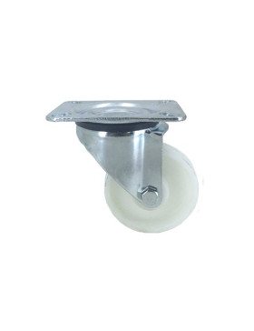 Roulette manutention en polypropylène diamètre 80mm