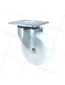 RUEDA DE MANUTENCIÓN DE POLIPROPILENO CON UN DIÁMETRO DE 100 MM CARGA 125 KG - S2P100 • Caujolle