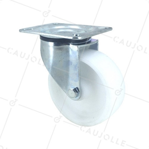 RUEDA DE MANUTENCIÓN DE POLIPROPILENO CON UN DIÁMETRO DE 100 MM CARGA 125 KG - S2P100 • Caujolle