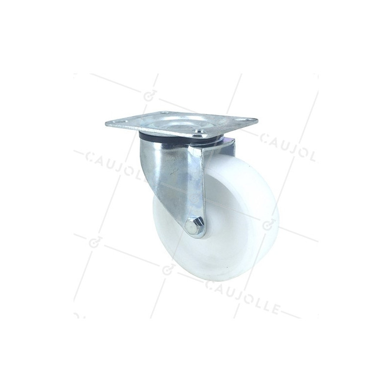 Roulette manutention en polypropylène diamètre 100mm