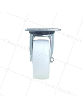 Roulette manutention en polypropylène diamètre 100mm
