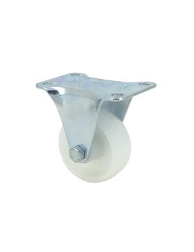 Roulette fixe manutention en nylon diamètre 50mm