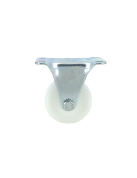 Roulette fixe manutention en nylon diamètre 50mm