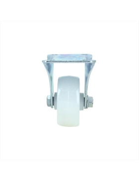Roulette fixe manutention en nylon diamètre 50mm