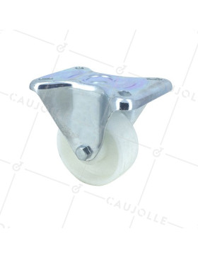 RUEDA DE MANUTENCIÓN DE POLIPROPILENO CON UN DIÁMETRO DE 80 MM CARGA 100 KG - S7P80 • Caujolle