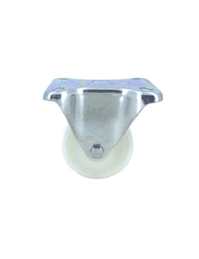 Roulette fixe manutention en polypropylène diamètre 80mm