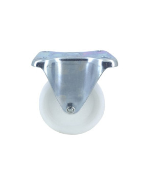 Roulette fixe manutention en polypropylène diamètre 100mm