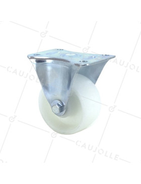 RUEDA DE MANUTENCIÓN DE POLIPROPILENO CON UN DIÁMETRO DE 65 MM CARGA 65 KG - S7P65 • Caujolle
