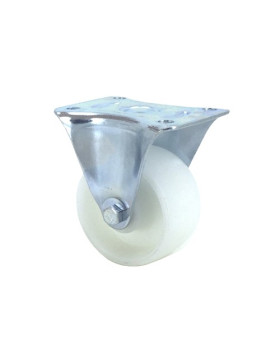 Roulette fixe manutention en polypropylène diamètre 65mm
