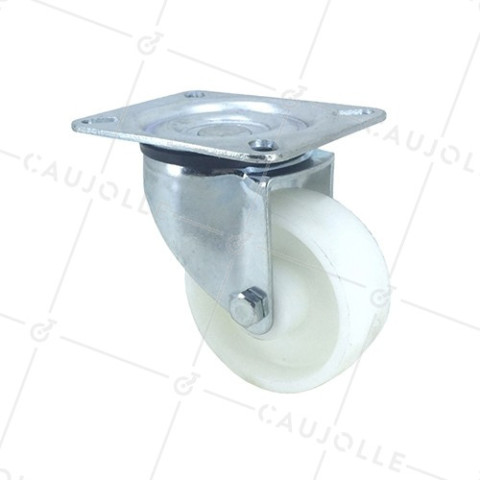 RUEDA DE MANUTENCIÓN DE POLIPROPILENO CON UN DIÁMETRO DE 80 MM CARGA 100 KG - S2P80 • Caujolle