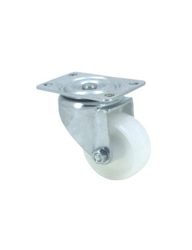 Roulette manutention en polypropylène diamètre 50mm