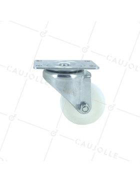 Roulette manutention en polypropylène diamètre 50mm