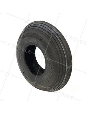 NEUMÁTICO DE CARRETILLA CON UN DIÁMETRO DE 340 MM LLANTA DE 6 PULGADAS (4.00-6) • Caujolle