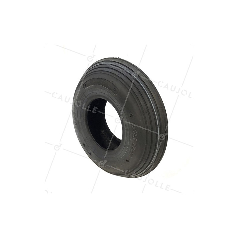 PNEU DE BROUETTE DIAMÈTRE 400 MM JANTE 6 POUCES (4.00-6)