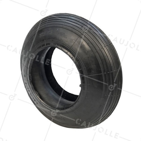 CONJUNTO DE NEUMÁTICO 4,80/4.00-8 + CÁMARA DE AIRE DE CARRETILLA CON DIÁMETRO DE 400 MM 2 CAPAS • Caujolle