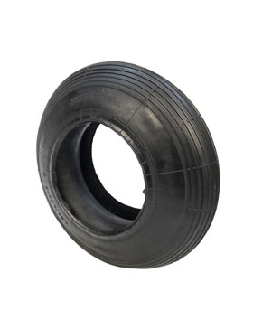 PNEU + CHAMBRE À AIR DE BROUETTE COMPATIBLE 4.80/4.00-8
