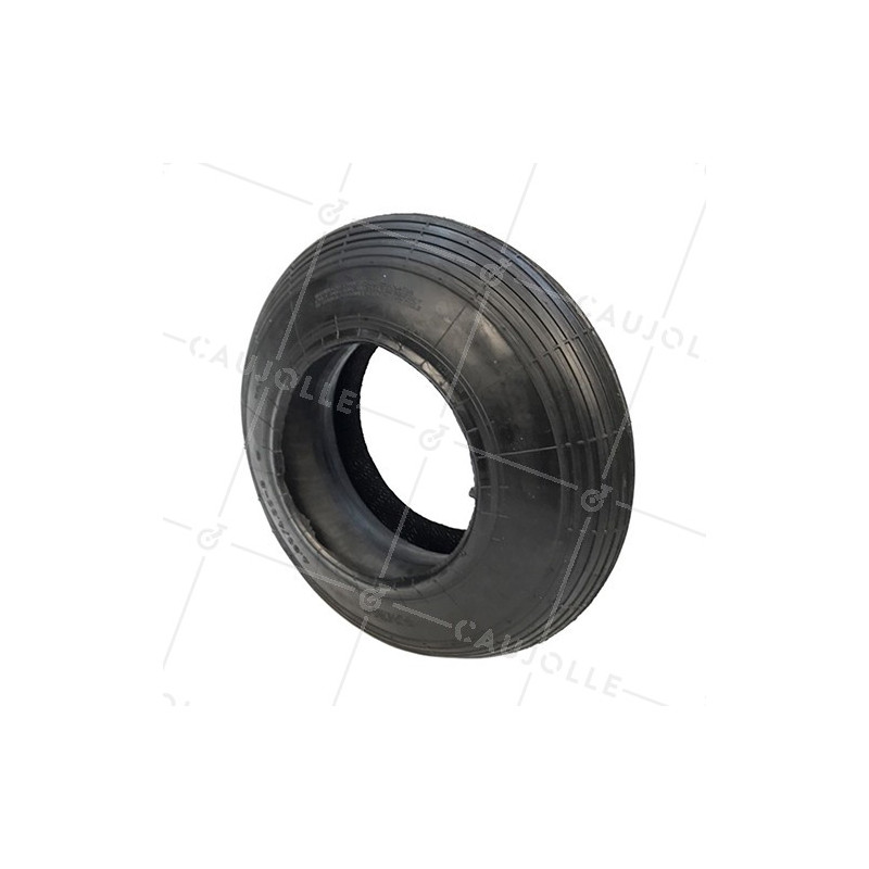 PNEU + CHAMBRE À AIR DE BROUETTE COMPATIBLE 4.80/4.00-8