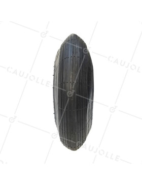 PNEU + CHAMBRE À AIR DE BROUETTE COMPATIBLE 4.80/4.00-8