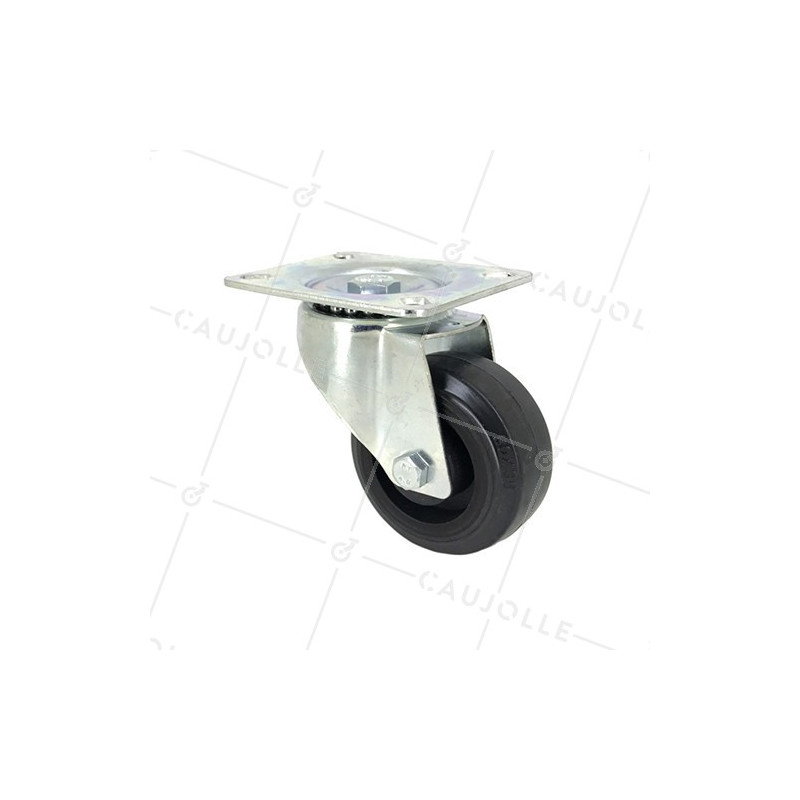 ROULETTE RÉSISTANTE À LA CHALEUR ET À ABSORPTION DE CHOC DIAMÈTRE 80 MM 