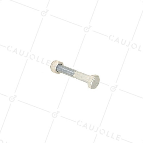 PERNO + TUERCA DE SEGURIDAD CON DIÁMETRO DE 6 MM Y LONGITUD DE 40 MM • Caujolle