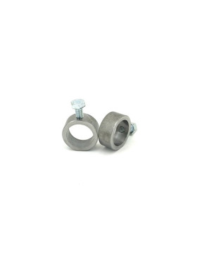 BAGUE D'ARRET AJUSTABLE POUR TUBE INFERIEUR A 20 MM