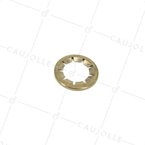 CLIP DE FIJACIÓN PARA RUEDA CON EJE DE DIÁMETRO DE 25 MM • Caujolle
