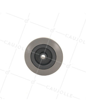 GALET DE MANUTENTION PVC DIAMÈTRE 80MM AXE 8 MM S2300E