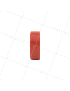 GALET DE MANUTENTION PVC ROUGE DIAMÈTRE 65 MM AXE 8 MM S2300E