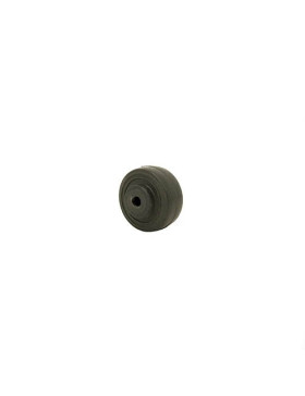 ROUE EN CAOUTCHOUC DIAMÈTRE 30 MM AXE 4 MM S2400